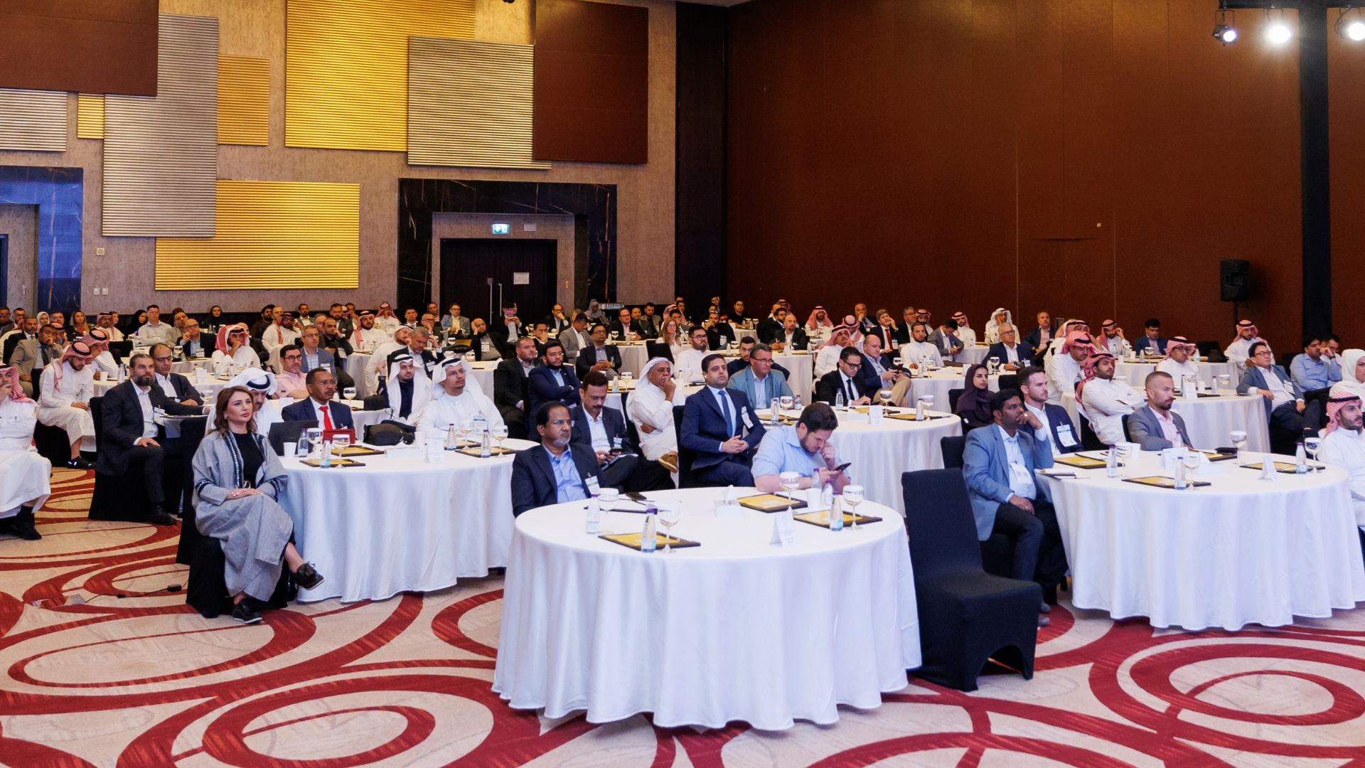 Industry Professionals Attending a Keynote Session at Construction Technology ConFex KSA